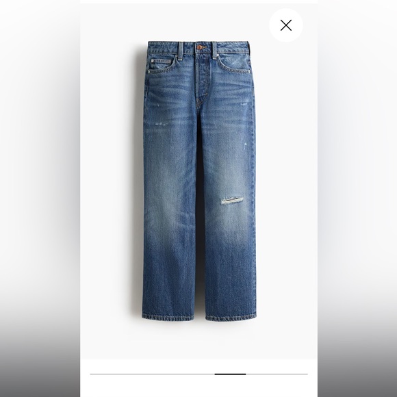 H&M Denim - NWT H&M STRAIGHT HIGH WAIST ANKLE JEANS